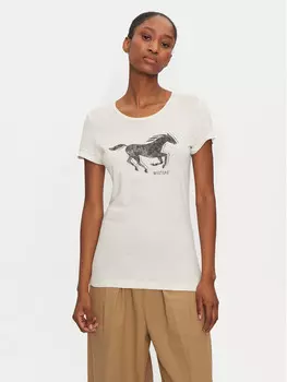 Футболка узкого кроя Mustang, белый