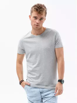Футболка узкого кроя Ombre, серый