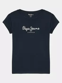 Футболка узкого кроя Pepe Jeans, синий