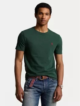 Футболка узкого кроя по индивидуальному заказу Polo Ralph Lauren, зеленый
