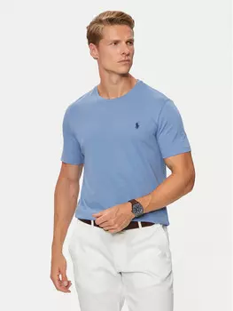 Футболка узкого кроя по индивидуальному заказу Polo Ralph Lauren, синий