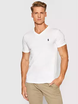 Футболка узкого кроя Polo Ralph Lauren, белый