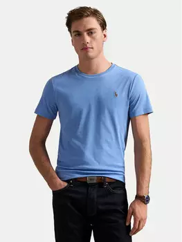Футболка узкого кроя Polo Ralph Lauren, синий