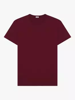 Футболка узкого кроя SPOKE, бордовый