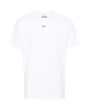 Футболка узкого кроя Stamp Off White, белый