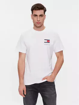 Футболка узкого кроя Tommy Jeans, белый