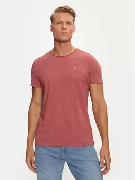 Футболка узкого кроя Tommy Jeans, красный