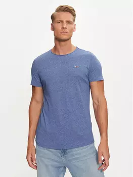 Футболка узкого кроя Tommy Jeans, синий