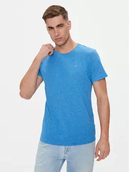 Футболка узкого кроя Tommy Jeans, синий