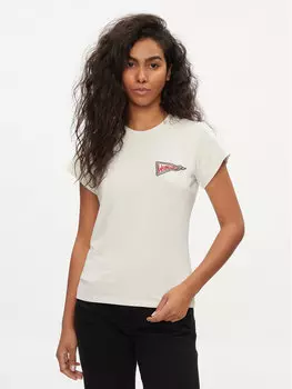 Футболка узкого кроя Wrangler, экрю