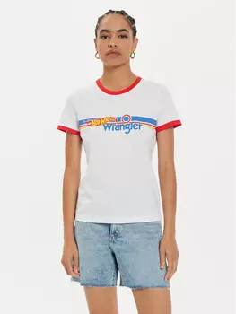 Футболка узкого кроя Wrangler, белый