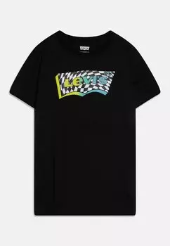 ФУТБОЛКА В Клетку BATWING TEE Levi's, черный