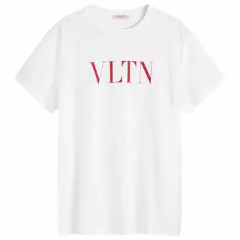 Футболка Valentino Vltn Logo T Shirt, белый
