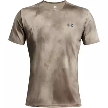Футболка Vanish мужская серо-коричневая Under Armour, коричневый