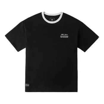 Футболка Vans Skeleton Logo T-shirt 'Black', черный
