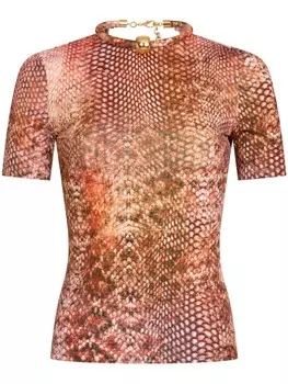 Футболка Вариния Silvia Tcherassi, оранжевый