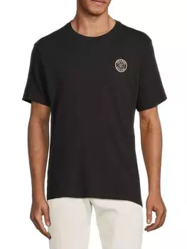 Футболка Varsity Dagger с круглым вырезом Rag & Bone, черный