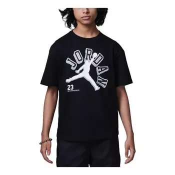 Футболка varsity jumpman graphic t-shirt 'black' Air Jordan, черный
