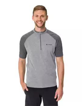 Футболка VAUDE "MEN'S TAMARO SHIRT III", с практичным карманом, серый