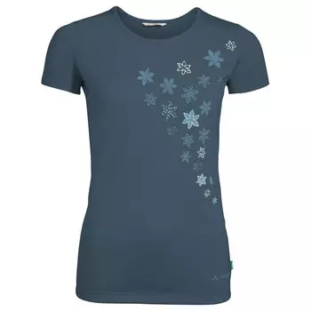 Футболка VAUDE Skomer Print, синий