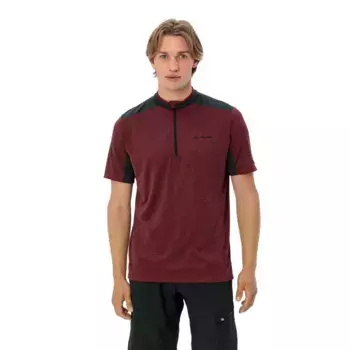 Футболка VAUDE Tamaro Half Zip IV, красный