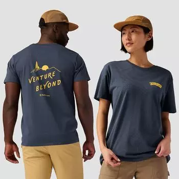 Футболка venture beyond Backcountry, синий
