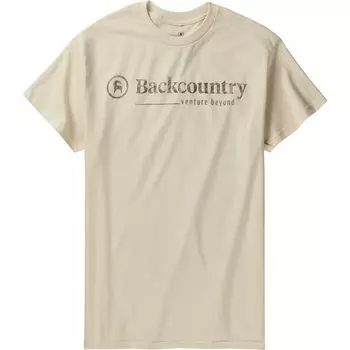 Футболка venture beyond lockup Backcountry, цвет natural