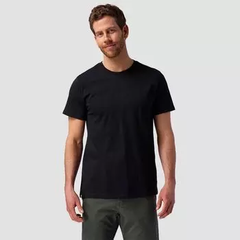 Футболка Venture постиранная Backcountry, черный