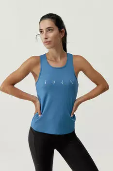 Футболка Vera Vintage Синяя Born Living Yoga, синий