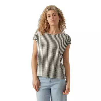 Футболка Vero Moda Ava Plain Stripe, зеленый