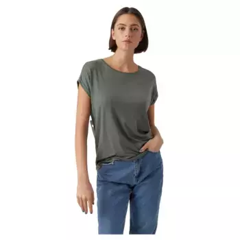 Футболка Vero Moda Ava Plain, зеленый