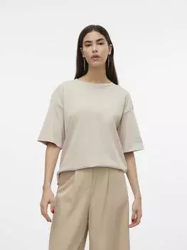 Футболка Vero Moda, бежевый