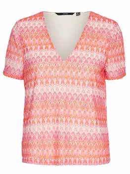 Футболка Vero Moda, цвет rot/rosa