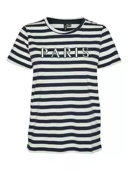 Футболка Vero Moda, цвет t-shirt 'vmfira francis' blau