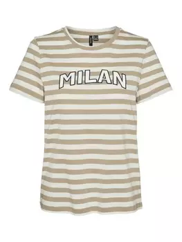 Футболка Vero Moda, цвет t-shirt 'vmfira francis' braun