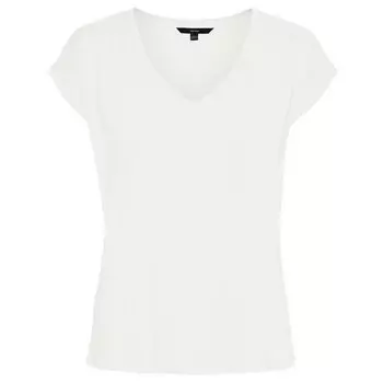 Футболка Vero Moda Fill V Neck, белый