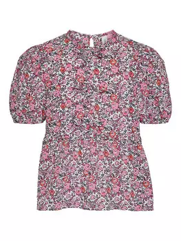 Футболка Vero Moda Girl, цвет wei/pink
