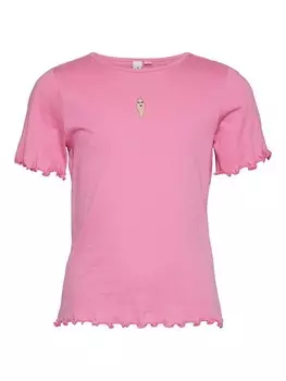 Футболка Vero Moda Girl, розовый