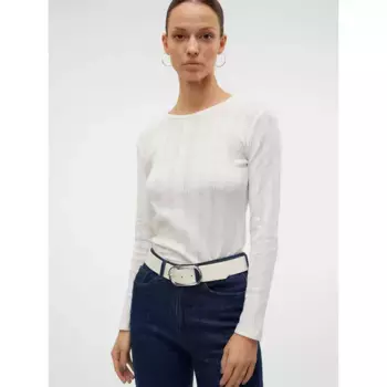 Футболка Vero Moda Lisa Pointelle, белый