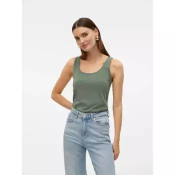 Футболка Vero Moda Lulu, зеленый