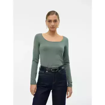 Футболка Vero Moda Lulu, зеленый