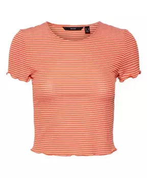 Футболка Vero Moda, оранжевый