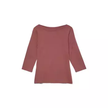 Футболка Vero Moda Panda Modal 3/4 sleeve, коричневый
