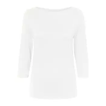 Футболка Vero Moda Panda Modal Petite 3/4 sleeve, белый