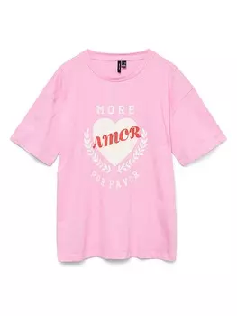 Футболка Vero Moda, розовый