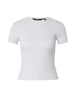 Футболка VERO MODA Shirt CHLOE, светло-серый