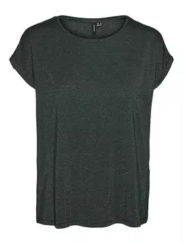 Футболка Vero Moda Shirt, темно-зеленый