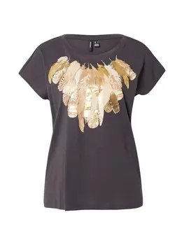 Футболка VERO MODA Shirt VMJEANI, темно-серый
