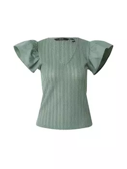 Футболка VERO MODA Shirt VMNaja, темно-зеленый