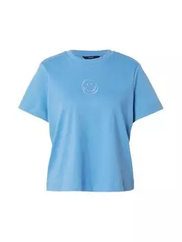 Футболка VERO MODA Shirt VMSARA METTE, цвет azure/light blue